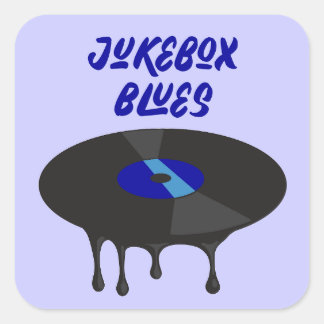 smeltende vinyl Sticker