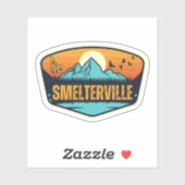 Smelterville, Idaho Sticker (Vel)