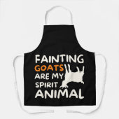Smeltgeiten zijn mijn dierlijk grappige geit schort (Voorkant)