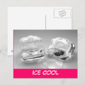 Smeltijsblokjes Briefkaart (Voorkant / Achterkant)