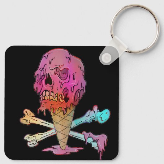 Smeltijsdruppelaar Sleutelhanger (Achterkant)