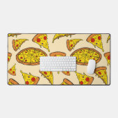Smeltkaas Pizza Patroon Bureaumat (Keyboard & Muis)