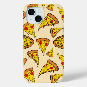 Smeltkaas Pizza Patroon iPhone 15 Case