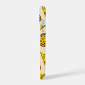 Smeltkaas Pizza Patroon iPhone 15 Case (Linkerkant)