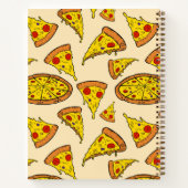 Smeltkaas Pizza Patroon Notitieboek (Achterkant)