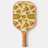 Smeltkaas Pizza Patroon Pickleball Paddle (Voorkant)
