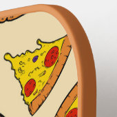 Smeltkaas Pizza Patroon Pickleball Paddle (Links Detail)