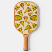 Smeltkaas Pizza Patroon Pickleball Paddle (Achterkant)