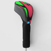 Smeltkleuren Golfheadcover (Schuin)