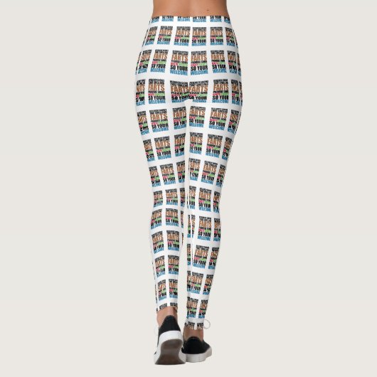 Smeltkunst Leggings (Achterkant)