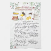Smeltmomenten | Recipe Heirloom Kitchen Towel Theedoek (Verticaal)