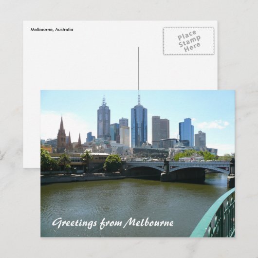 smeltplaats briefkaart (Voorkant / Achterkant)