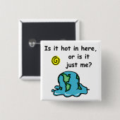 SmeltplanetButton Vierkante Button 5,1 Cm (Voorkant /achterkant)