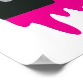 Smeltroze Retroradio Poster (Hoek)