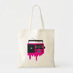 Smeltroze Retroradio Tote Bag