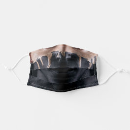 Smeltwax-feekpersoon Stoffen Mondkapje