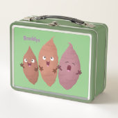 Smeltzingende zoete aardappelen cartoon-groenten