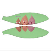 Smeltzingende zoete aardappelen cartoon-groenten basketbal (Panelen)