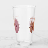 Smeltzingende zoete aardappelen cartoon-groenten glas (Rechts)