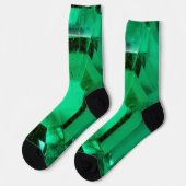 Smerald Crew Soks, voor St. Patrick's Dag Sokken (Links)
