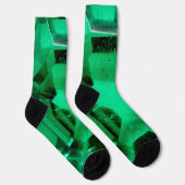 Smerald Crew Soks, voor St. Patrick's Dag Sokken (Rechts)