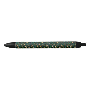 Smerald en Goud Safari Serie Ontwerp 1 Zwarte Inkt Pen
