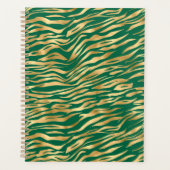 Smerald en Goud Safari Serie Ontwerp 2 Planner (Voorkant)