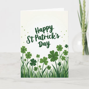 Smeraldgroene St. Patrick kaart