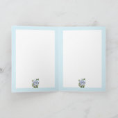 Smeraldo Bloem blanco kaart (Binnen)