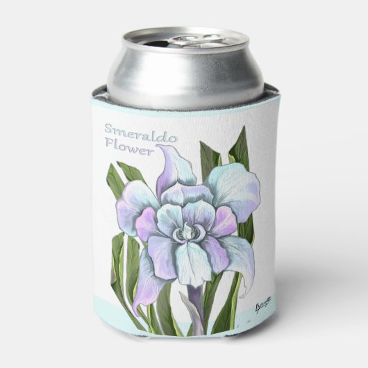 Smeraldo-bloem Blikjeskoeler (Blikje Voorkant)