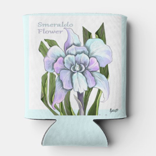 Smeraldo-bloem Blikjeskoeler (Achterkant)