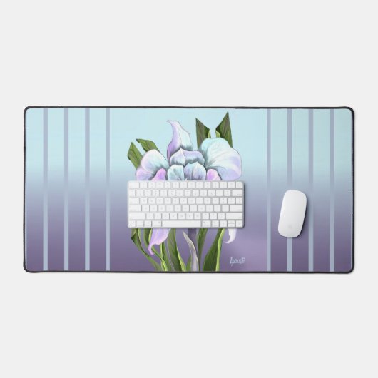 Smeraldo-bloem Bureaumat (Keyboard & Muis)