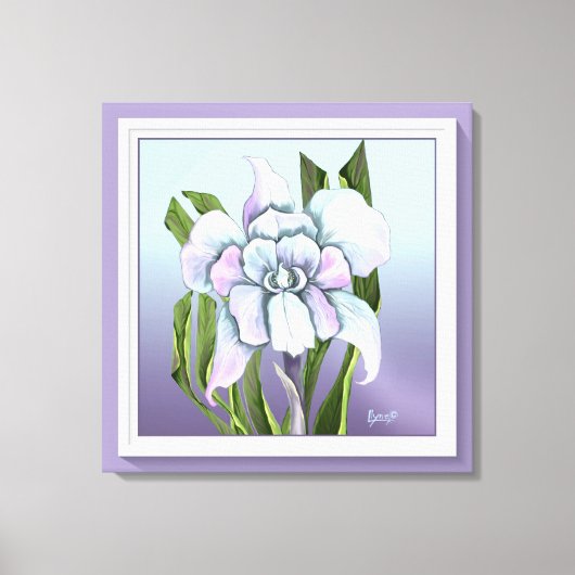 Smeraldo-bloem Canvas Afdruk (Voorkant)