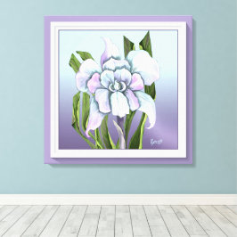 Smeraldo-bloem Canvas Afdruk