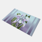 Smeraldo-bloem Deurmat (Schuin)