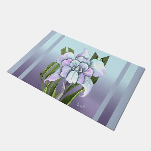 Smeraldo-bloem Deurmat (Schuin)