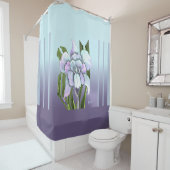 Smeraldo-bloem Douchegordijn (In situ)