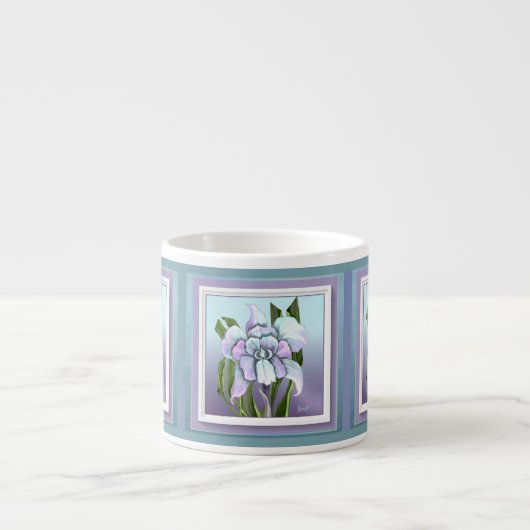 Smeraldo-bloem Espresso Kop (Voorkant)