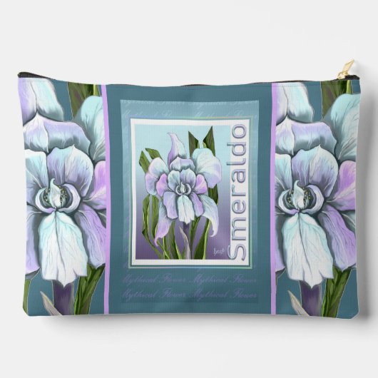 Smeraldo-bloem Etui (Achterkant)