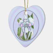 Smeraldo-bloem Keramisch Ornament (Links)