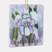 Smeraldo-bloem Keramisch Ornament (Rechts)