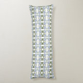 Smeraldo-bloem Lichaamskussen (Achterkant (Verticaal))