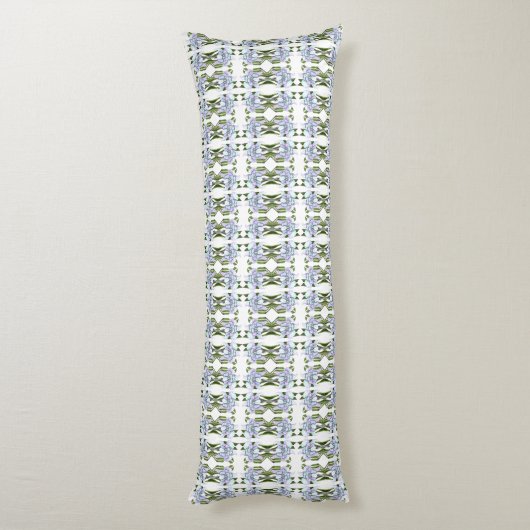 Smeraldo-bloem Lichaamskussen (Achterkant (Verticaal))