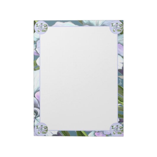 Smeraldo-bloem Notitieblok (Linkerzijde)