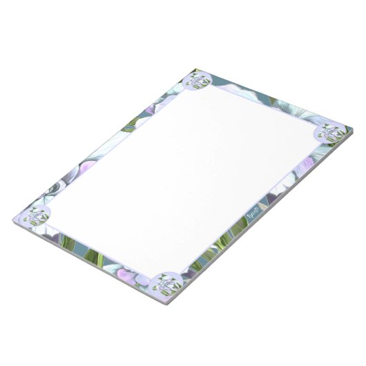 Smeraldo-bloem Notitieblok (Schuin)