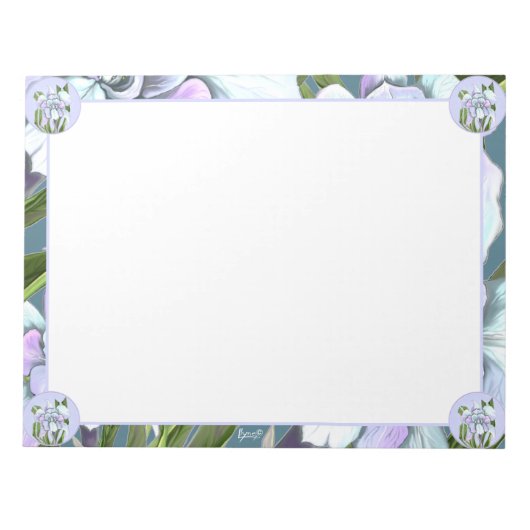 Smeraldo-bloem Notitieblok (Voorkant)