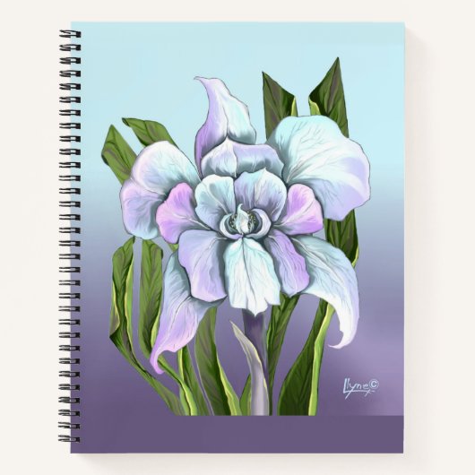 Smeraldo-bloem Notitieboek (Voorkant)