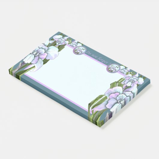 Smeraldo-bloem Post-it® Notes (Schuin)