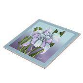 Smeraldo-bloem Tegeltje (Zijkant)