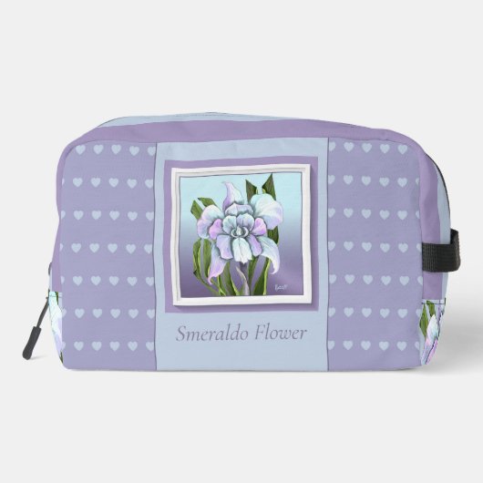 Smeraldo-bloem Toilettasje (Achterkant)